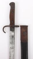 British 1907 Hooked Quillon Bayonet by Wilkinson Regimentally Marked to the Argyll & Sutherland Highlanders