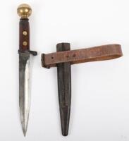 WW1 British Trench Knife Made from Cut Down Lee Metford Bayonet