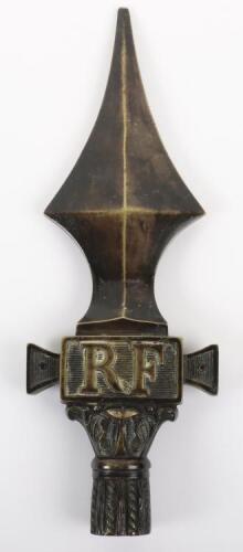 French Military Flag Top Finial,