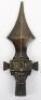 French Military Flag Top Finial, - 4