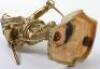 Gilded Bronze Figure by Oskar Ruffany Titled Merci - 6