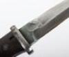 Captured WW2 German K98 Bayonet Converted into Fighting Knife - 6