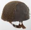 WW2 British Royal Armoured Corps Combat Helmet of the East Riding of Yorkshire Yeomanry