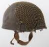 WW2 British Royal Armoured Corps Combat Helmet of the East Riding of Yorkshire Yeomanry - 6