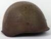 WW2 Soviet Russian SSh-40 Steel Combat Helmet - 4