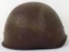 WW2 Soviet Russian SSh-40 Steel Combat Helmet - 5