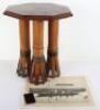 An interesting and unusual octagonal occasional table made up from various wrecks - 6