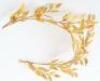 A rare mid 19th century gilt tiara and brooch, possibly English - 5