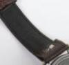 A rare German DIH military wristwatch by Helvetia - 4