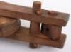 A Japanese vintage wood pulley system - 4