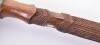 Maori carved wooden walking stick - 9