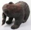 A fine Japanese wood carved bear - 4