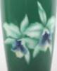 A Japanese 20th century ginbari cloisonné vase, Ando studio mark to base - 3