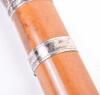 Canadian hallmarked silver presentation walking cane - 6