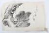 A selection of thirteen 19th and 20th century Japanese scroll paintings and calligraphies - 6
