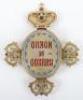 An early 20th century (1908-1926) Russian silver gilt and enamel icon / cross, St Petersburg - 3