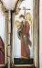 An early 20th century (1908-1926) Russian silver and cloisonne enamel triptych icon, by Khlebnikov, Moscow - 4