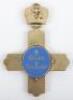 An early 20th century (1908-1926) silver gilt and enamel pectoral cross, St Petersburg - 4