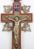 A 19th century Russian silver gilt crucifix / pectoral cross, Moscow - 2