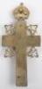 A 19th century Russian silver gilt crucifix / pectoral cross, Moscow - 4