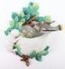 A 19th century Dresden Porcelain pottery group, circa 1870, &lsquo;crowned R mark&rsquo;