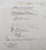 A selection of Royal signatures taken from the visitor&rsquo;s book of Silwood Park for Ascot Week in 1896 - 4