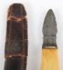 An 18th century bloodletting fleam (knife) by Durham - 3