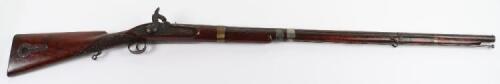 A reproduction 18th century rifle