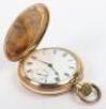 An engraved gold plated pocket watch awarded to military medal winner - 5