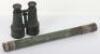 A Negretti & Zambra telescope marked &lsquo;W Locock R.M.L.I&rsquo;, 47cm, with a pair of Naval binolculars, (2) - 2