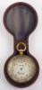 A fine late 19th century pocket barometer, by J. Malden & Co Ltd, Manchester