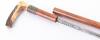 Sword cane with hallmarked silver collar - 3