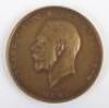 George V bronze medallion - 3