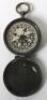 A 19th century brass pocket compass, engraved C.I.V (City of London Imperial Volunteers), Boer war period - 3