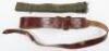 A leather &lsquo;Sam Brown&rsquo; belt - 2