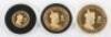 The Queens Coronation Jubilee 22ct proof &pound;5 (40g), &pound;2 (16g) and &pound;1 (8g) - 2