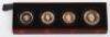 The Sovereign 2018 Four Coin Gold Proof Set, Double Sovereign, Sovereign, Half Sovereign & Quarter Sovereign - 3