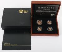 2013 Sovereign Proof Four Coin Set Double Sovereign, Sovereign, Half Sovereign, Quarter Sovereign