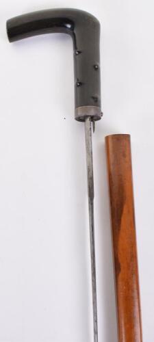 Sword cane late 19th century