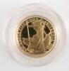 2002 Proof gold 1/10oz Britannia, 3.4g - 3