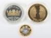 Royal Mint Royal Baby 2013 1oz (.999) coin, a Royal Wedding &pound;5 (.925 28.28g) silver coin - 2
