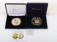 Westminster Mint 5oz Golden Jubilee silver and gold plate coin