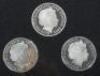 Westminster mint three oversized silver Diamond Jubilee coins of Fiji 2012 (31g) - 5
