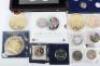 A selection of copper plated and cupro nickel commemorative coins - 5