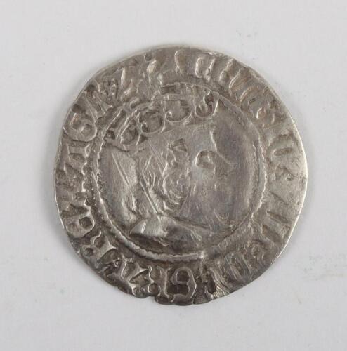 Henry VIII (1509-1547), Halfgroat First Coinage, York, (S.2323)