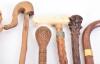 8x assorted walking sticks - 4