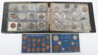 A folder of GB coinage