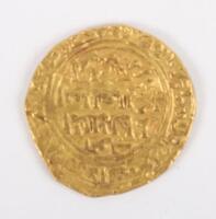 An Abbasid gold dinar