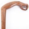 Fine late 19th century gentleman’s slender hardwood walking cane - 5