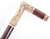 Fine late 19th century gentleman’s slender hardwood walking cane - 7